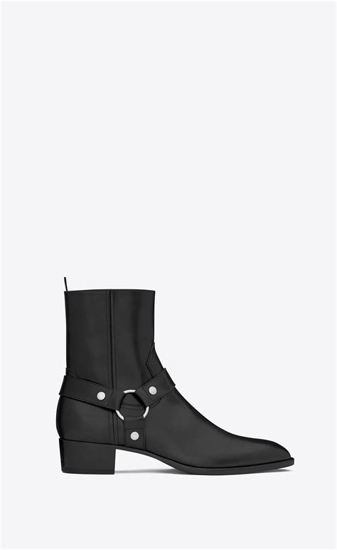 ysl oud boots|saint laurent leather boots.